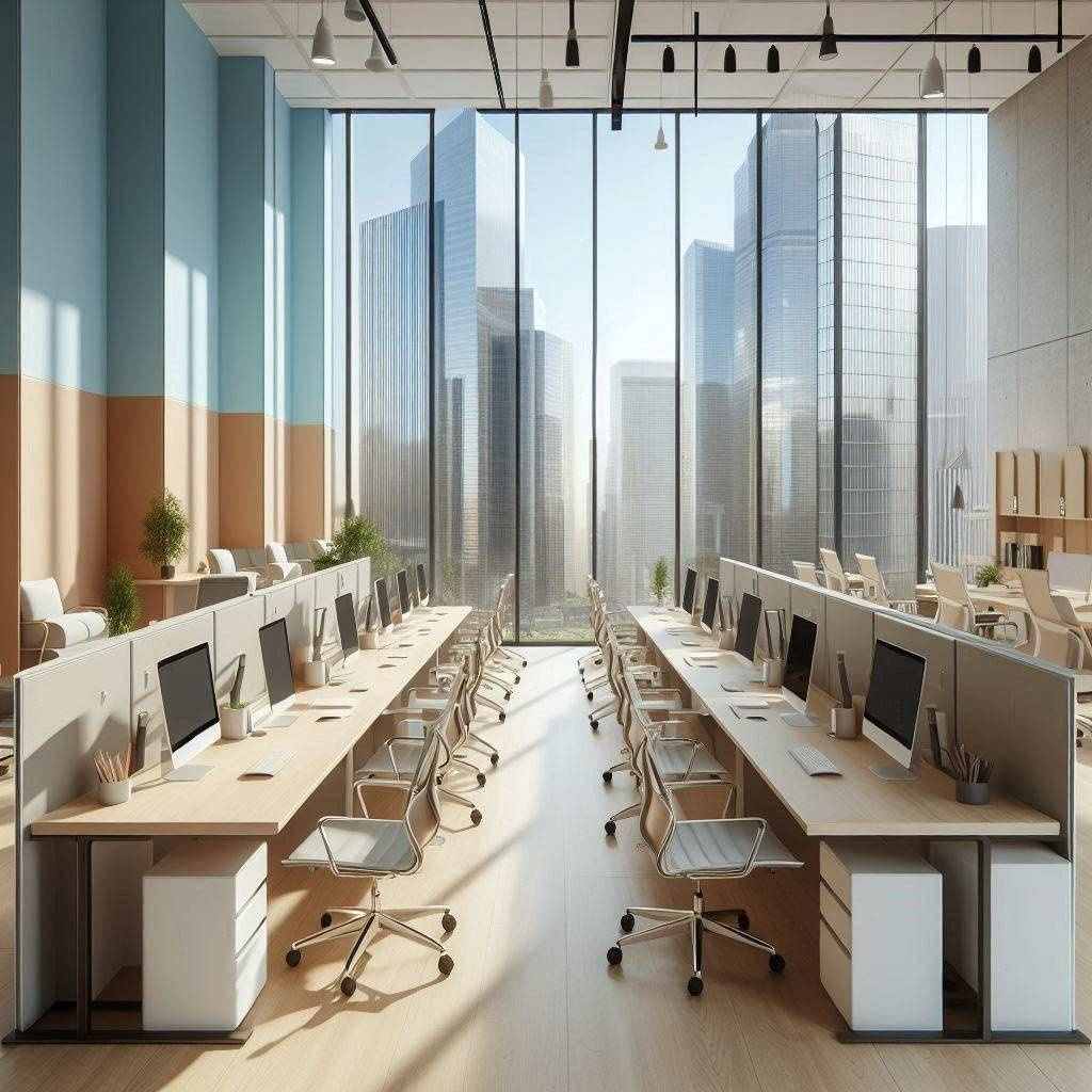 空间分区调整出现后写字楼办公金融公司合规接待为何要由行政前台分阶段处理